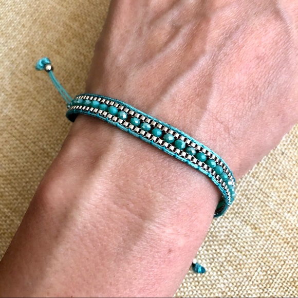 ⚡️2 for $15 Bohemian Weave Rope Crystal Bracelet - Picture 3 of 4